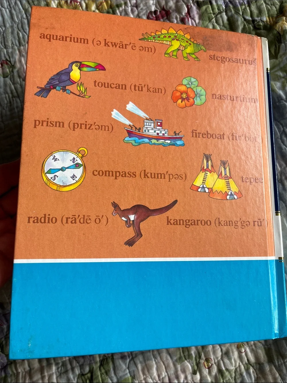 Vtg World Book Childcraft Dictionary Hardcover Book Illustrated Copyright 1989
